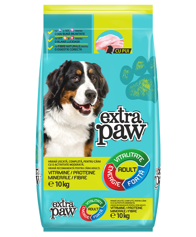 EXTRA PAW Adult cu PUI (+1an)