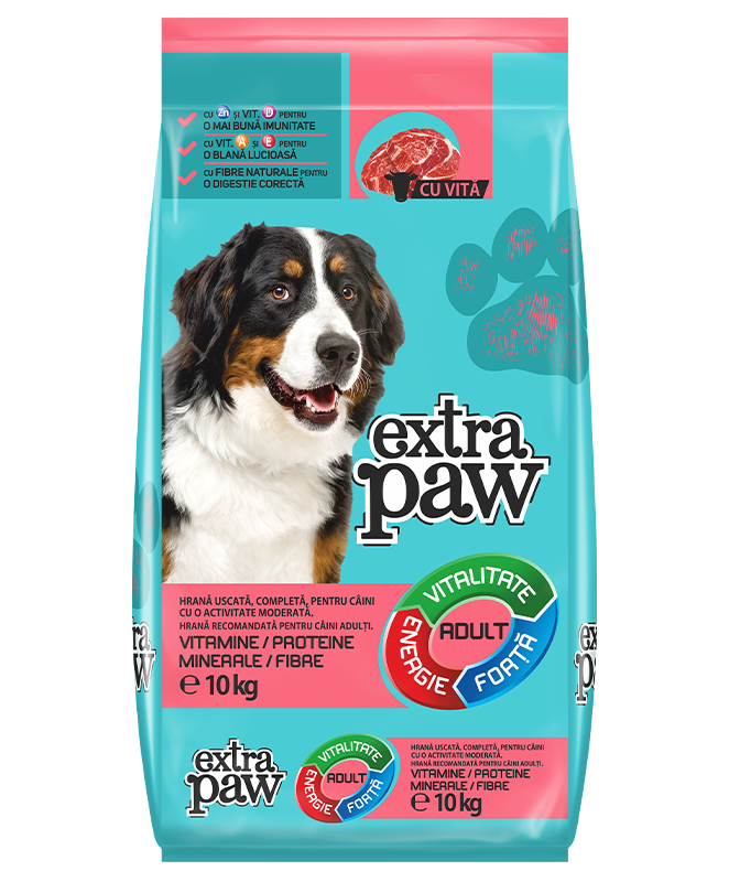 EXTRA PAW Adult cu VITĂ (+1an)
